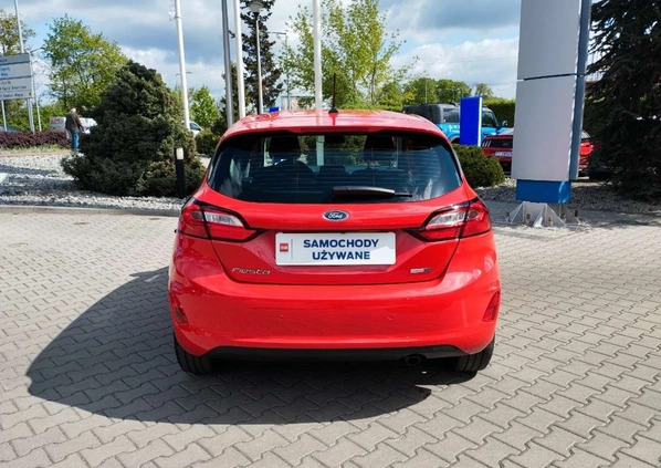 Ford Fiesta cena 89900 przebieg: 4263, rok produkcji 2022 z Poznań małe 596